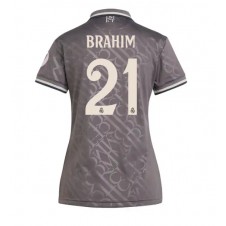 Real Madrid Brahim Diaz #21 Tredjedrakt Kvinner 2024-25 Kortermet